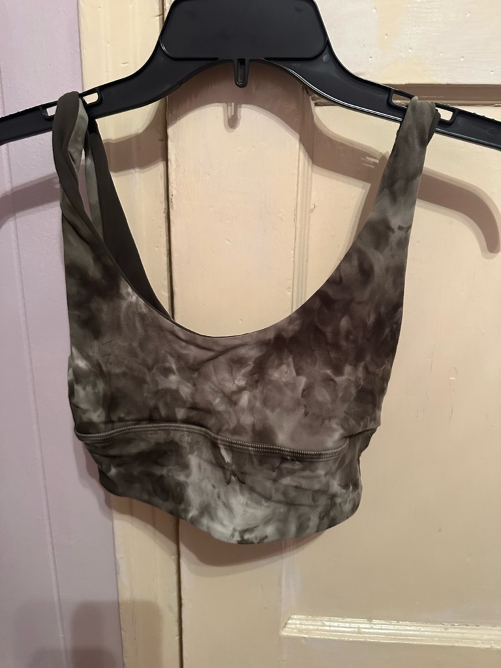 lululemon athletica gray olive tie-dye sports